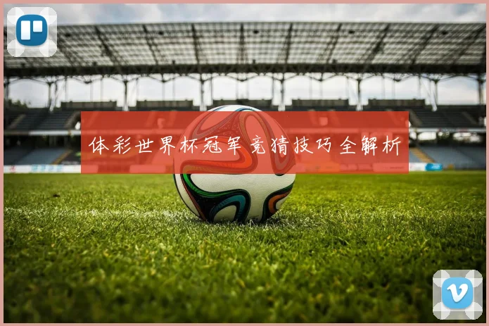 体彩世界杯冠军竞猜技巧全解析