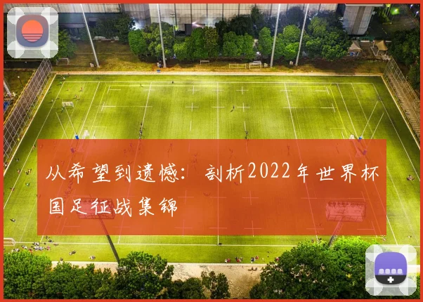 从希望到遗憾：剖析2022年世界杯国足征战集锦