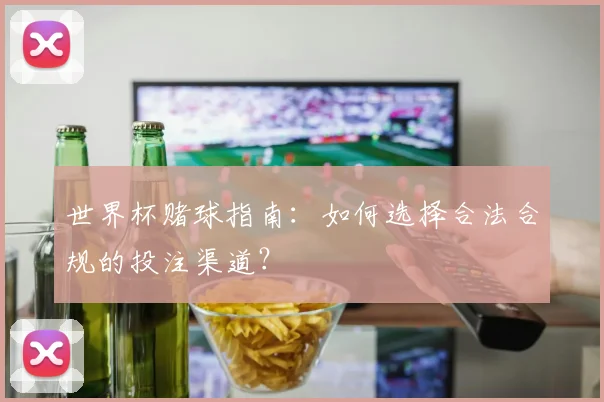 世界杯赌球指南：如何选择合法合规的投注渠道？
