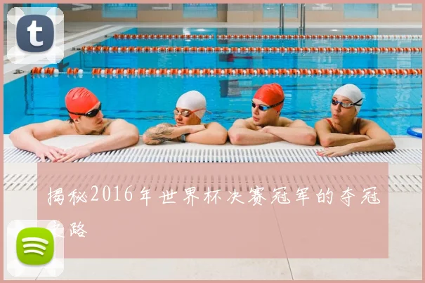 揭秘2016年世界杯决赛冠军的夺冠之路